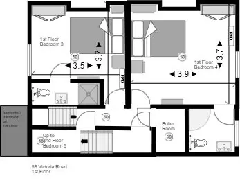 The Residence Dartmouth - First Floor Floorplan