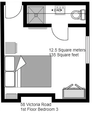 The Residence Dartmouth - Room 3 (En-Suite) Detail #16